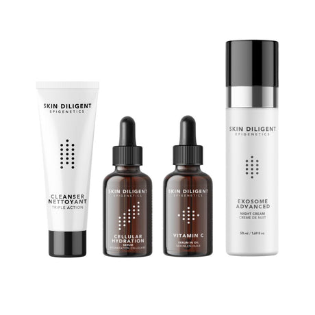 Le Quatuor Sans Nettoyant Skin Diligent - contenu du coffret détaillé